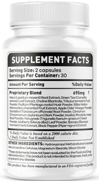 (3 Pack) Thermo Burn Pro Capsules - Official Thermoburn Pro Pills Advanced Support For Maximum Strength With Natural Ingredients Vitamins ThermoburnPro For Health & Wellness, 180 Capsules For 3 Months