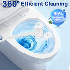 100 Count Toilet Wand Refills for Clorox Toilet Wand - Disposable Toilet Brush Refills, Replacement Heads for Clorox Toilet Wand Refills, 5X Cleaning Power | 360° Efficient Cleaning | No Falling Apart