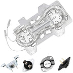 Azdele Heating Element for Samsung Dryer, Dryer Heating Element DC47-00019A for Samsung dv42h5000ew/a3 dv45h7000ew/a2 Dryer Parts, Including DC96-00887A, DC47-00016A, DC47-00018A and DC32-00007A
