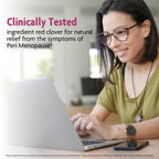 Promensil Perimenopause Supplements for Women- Red Clover Isoflavones Vitamins, Helps Support Hot Flashes, Night Sweats, Restlessness, Contains Biotin & Vitamin D- 30 Tablet Count, Pack of 1