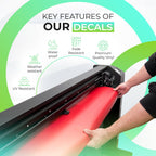 Custom Business Logo Decal for Walls & Windows, Personalize & Build Your Brand with Durable, Weather-Resistant, Waterproof Custom Stickers for Business Commercial Advertising, Home, Office & Corporate