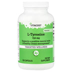 Vitacost L-Tyrosine, 750 mg, 180 Capsules