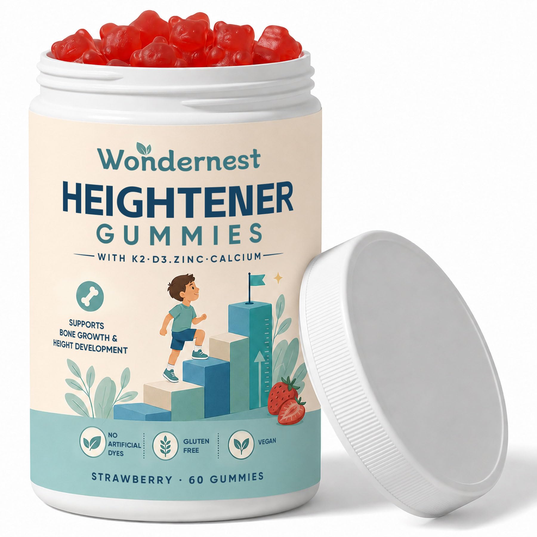 TVBZPN WonderNest HeightenerGummies, 60 Grain