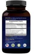 NatureBell 12-in-1 Magnesium Complex 1000mg, 4-Months Supply – Magnesium Glycinate, Citrate, Taurate, Malate, & More – High Absorption Formula for Men & Women – Chelated & Purified – 240 Capsules