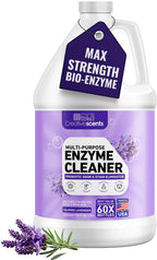 Creative Scents Multipurpose Enzyme Cleaner & Odor Remover | Super Concentrated for Floor, Carpet, Drain | Pet Urine Odor Eliminator | Cleaner for Cat Urine & Dog Poop | 1 Gallon - Calming Lavender