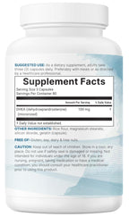 Micro Ingredients DHEA 100 mg Per Serving, 240 Capsules | Micronized DHEA Supplement for Women & Men | Non-GMO, Gluten Free, Soy Free