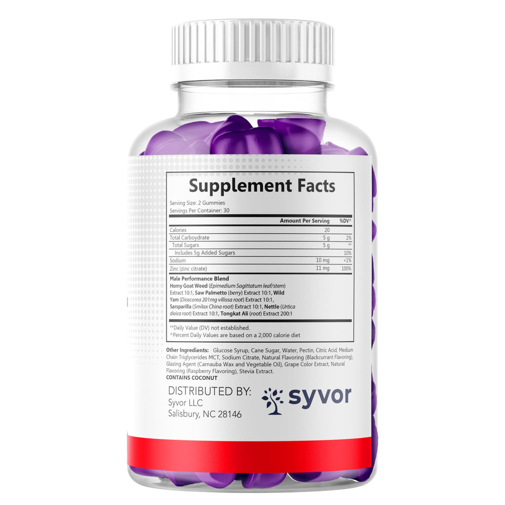 (3 Pack) Vital Pump XL Gummies, Official VitalPumpXL Gummys with All Natural Ingredients, Advanced Formula Support Supplement with Max Strength Premium Vitamins for Your Active Lifestyle (180 Gummies)