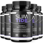 (5 Pack) Slim Tide Capsules, Official SlimTide Weight Management Pills with All Natural Ingredients, Advanced Formula Wellness Supplement with Maximum Strength Active Lifestyle Vitamins (300 Capsules)