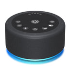 Sleep Sound Machine White Noise Machine with 30 Non Looping Sounds 12 Night light Colors with 5 Timers 36 Adjustable Volume Memory Function Brown Noise Machine for Baby kid Adult & Home Nursery Travel