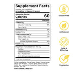 Tabs Dark Chocolate Squares (1 Box) - 60% Cocoa with Epimedium and Maca Root - Vegetarian and Gluten-Free