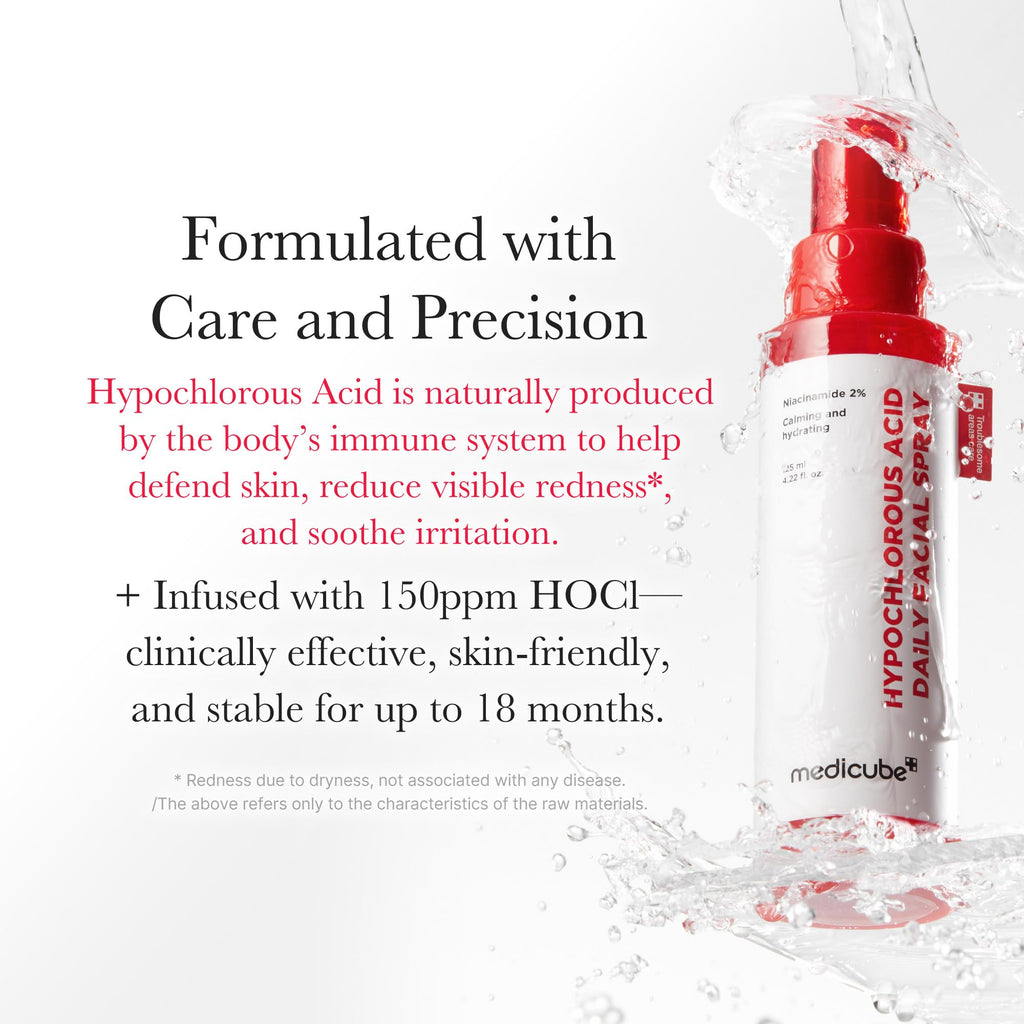 medicube Power Soothing Spray, Hypochlorous Acid Spray For All Skin ...