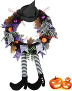 SHAVINGFUN Halloween Wreath-Halloween Wreaths for Front Door