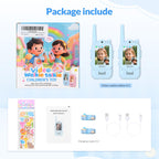 Mafiti Toys Video Walkie Talkies for Kids 2 Pack Rechargeable Long Range