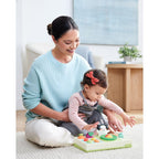 Skip Hop Baby Musical DJ Set Toy with Lights, Songs, Sound Effects, and Soft Textures, Farmstand Let The Beet Drop DJ Set