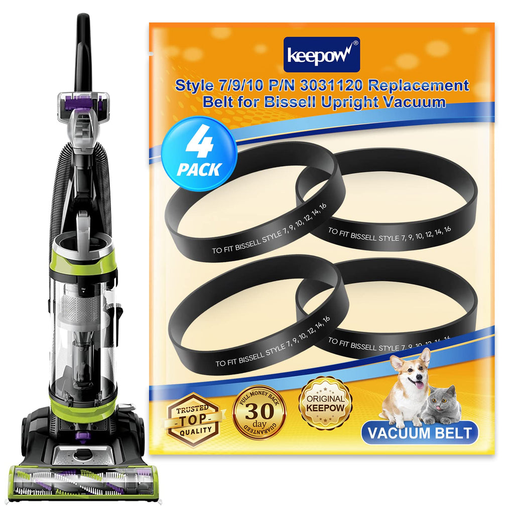 KEEPOW Style 7/9/10 P/N 3031120 Replacement Belt for Bissell Vacuum