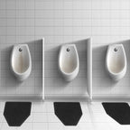 12 Pack - Professional Urinal Floor Mats for Men Bathroom | Non-Slip Urinal Mats | Disposable Bathroom Urinal Pads for Commercial Restrooms