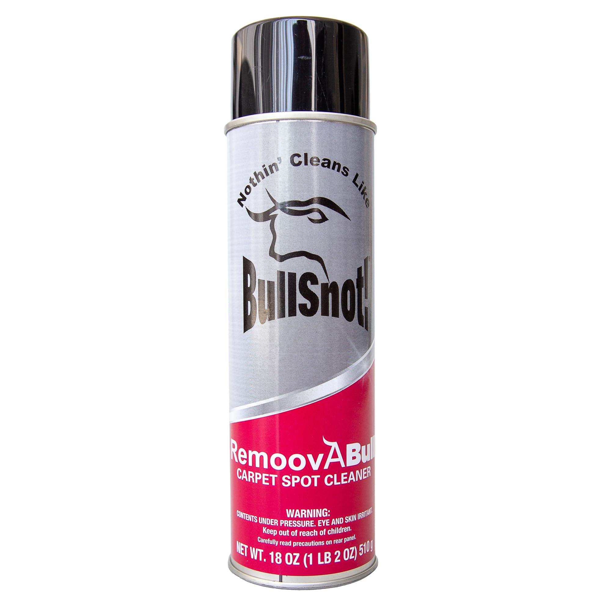 RemoovABull Carpet & Upholstery Stain Remover – Fast Acting, Powerful Cleaner for Oil, Grease, Dirt, Coffee, Urine & More – Ideal for Car Interiors, Fabrics, & Carpets – Made in the USA
