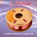 ERYONE Silk PLA Filament for 3D Printer 1.75mm +/- 0.03mm, Shiny Filament 1kg (2.1lbs)/Spool, Silk Copper