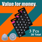 Hearing Aid Domes for Oticon Replacements,Oticon Minifit Single Vent Bass Domes (8 mm/3 Pack）,Universal Domes for Oticon Hearing Aid Supplies