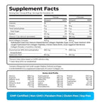 Multi Collagen Powder with Types I, II, III, V, X - Weight Management Supplement with Vitamin C & Hyaluronic Acid – Supports Skin, Hair, Nails, Metabolism, Joint & Muscle Health – 20 Servings (1)