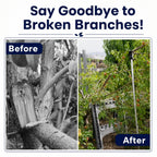 Tree Branch Crutch – Prevent Broken Limbs - Pole Sold Separate (2-Pack)