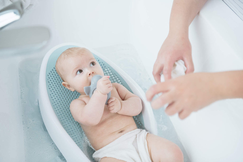 Angelcare Baby Bath Support, Aqua, Birth to 6 Months