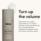 Hims Max Volume Shampoo & Conditioner Pack - Volumising Shampoo and Conditioner for Men - Citrus Spice - Men's Natural Shampoo & Conditioner - 2 x 6.4 fl oz Bottles