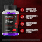 Enduracore Gummies - Official Enduracore Gummys with All Natural Ingredients, Advanced Daily Maximum Strength Formula for Wellness & Overall Health Support, 60 Gummies for 1 Month