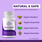 IDEAL PERFORMANCE Memopezil Capsules, Memopezil Pill Reviews (5 Pack)
