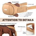 Homesnew Neck Massager for Pain Relief Deep Tissue, Shiatsu Neck and Shoulder Massager with Heat, Cordless 5D Wearable Kneading Neck Massage On the Go, Ideal Relaxation Gift for Women and Men