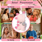 Zimomo Clothes for labubu Dolls - Cute Green Dinosaur Outfit for 6.7 Inch (17cm) (Doll Not Included) - Perfect for Collectors and Dress-Up (Green Dinosaur Set)