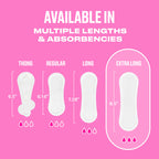Carefree Panty Liners for Women, Extra Long, Wrapped, Unscented, 93ct | Pantiliners, Carefree, Daily Liners for Women, Light Periods and Leaks, 8-Hour Odor Control | 93ct (Packaging May Vary)