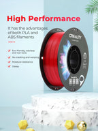 Creality PETG Filament 1.75mm, Excellent Toughness High Precision, Odorless Non-Toxic Moistureproof, 1 kg(2.2lbs), Accuracy +/- 0.02mm (Green)