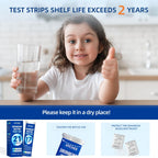 HYCHEK 21 in 1 Accurate Drinking Water Testing Kits, 145 Strips + 4 Bacteria Tests, Well and Tap Water Test Kit, Home Test Strips for Lead, Fluoride, Chlorine, Hardness, pH, Iron, Copper, and More
