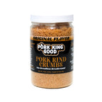 Pork King Good - Pork Rind Breadcrumbs - 2 Pack! Keto Friendly, Paleo, Gluten-Free, Sugar Free, Zero Carb Panko Substitute (Two 12 Oz Jars) (Original, 2 Pack)