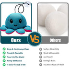 Exqusdy Hot Tub Scum Absorber, Reusable Spa Oil Absorbing Sponges with Waterproof Bag, 2PCS