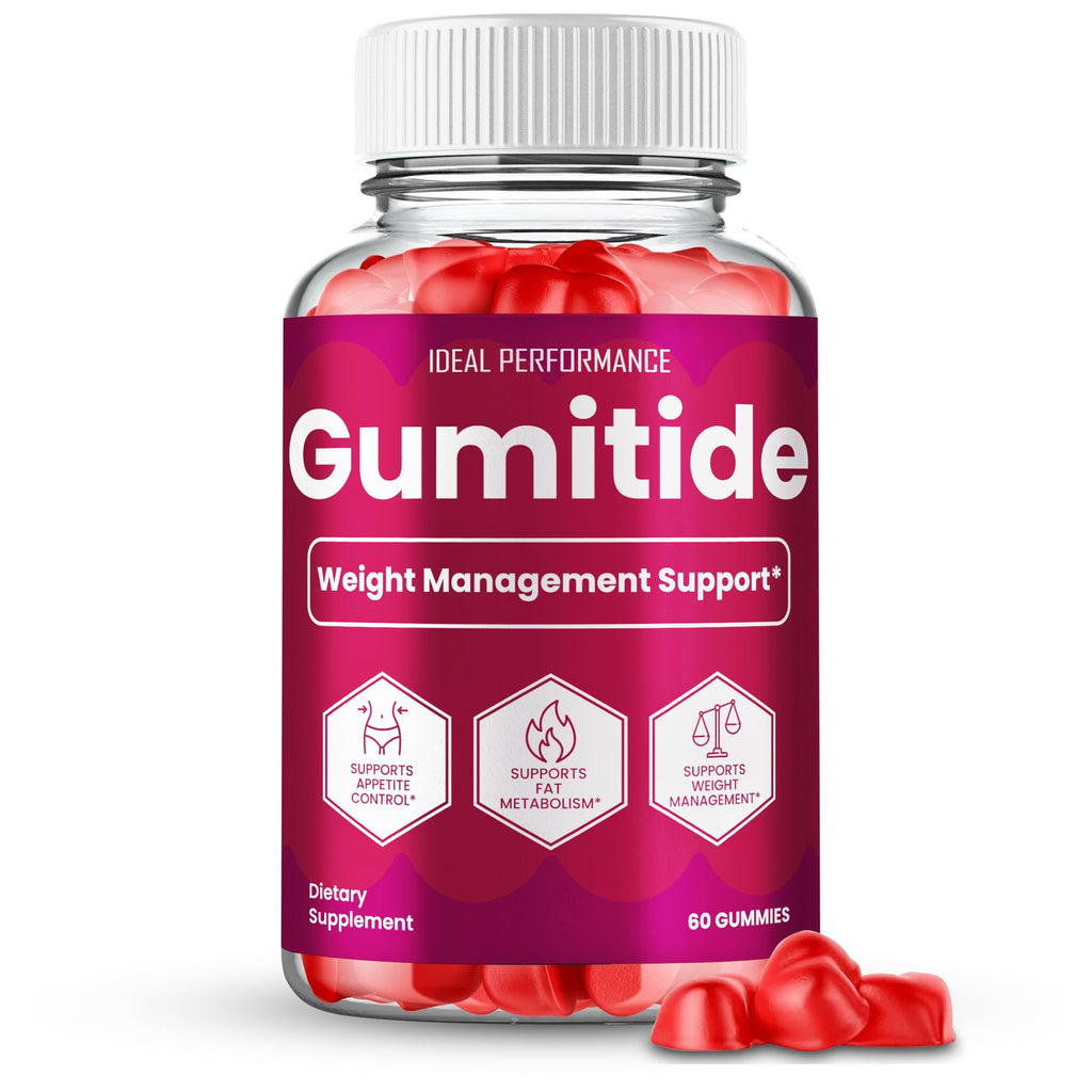 IDEAL PERFORMANCE Gumitide Gummies, Gumitide Gummy Reviews (60 Gummies)