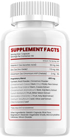 SugarWise Capsules – SugarWise Pro Natural Blend Daily Health Vitamins Supplement (5 Pack - 300 Capsules)