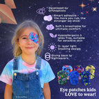 Disney & Pixar Elio Eye Patches for Kids 30 Pack | Hypoallergenic, Breathable, Fun Designs | Lazy Eye (Amblyopia) Treatment Support | Kids Eye Patches -Comfortable Left/Right Eye Fit