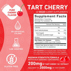 PUREFINITY Tart Cherry Gummies – Uric Acid Flush for Joint Relief & Recovery, Raw Juice Extract Antioxidant – Non-GMO, Gluten Free, Vegan, 60 Count (Pack of 2)