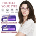 SIGVAN 6 Pack Oprah Style Reading Glasses Blue Light Blocking Square Computer Spring Hinge Readers for Women Men (6 Mix, 1.25, multiplier_x)