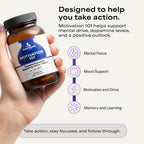 Suppgrade Labs Motivation 101 by Dave Asprey | Targeted Dopamine Support for Drive + Mood | Supports Focus, Memory, Learning, Balanced Moods, and Positive Mental Outlook | 30 Day Supply