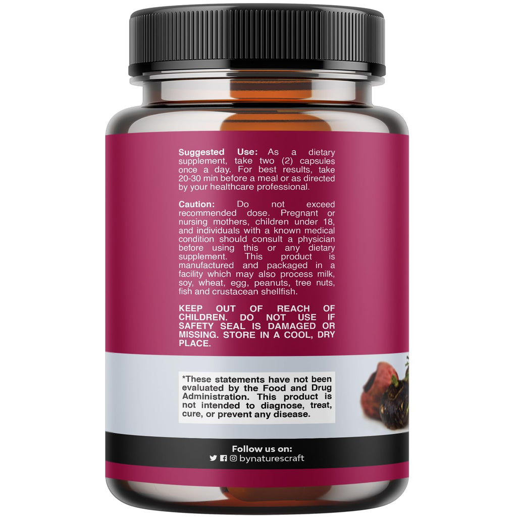 Maca Root Capsules for Women - Potent Herbal Supplement with Female Enhancing Blend of Red Yellow & Black Maca Root - Non-GMO Certified Vegan and Gluten-Free with No Artificial Colors - 120 Count