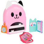 Gabby's Dollhouse, Gabby Girl On-The-Go Travel Set, Pretend Play Travel Toys, Toy Passport, Toy Phone and Compass Charm, Kids Toys for Girls & Boys 3+