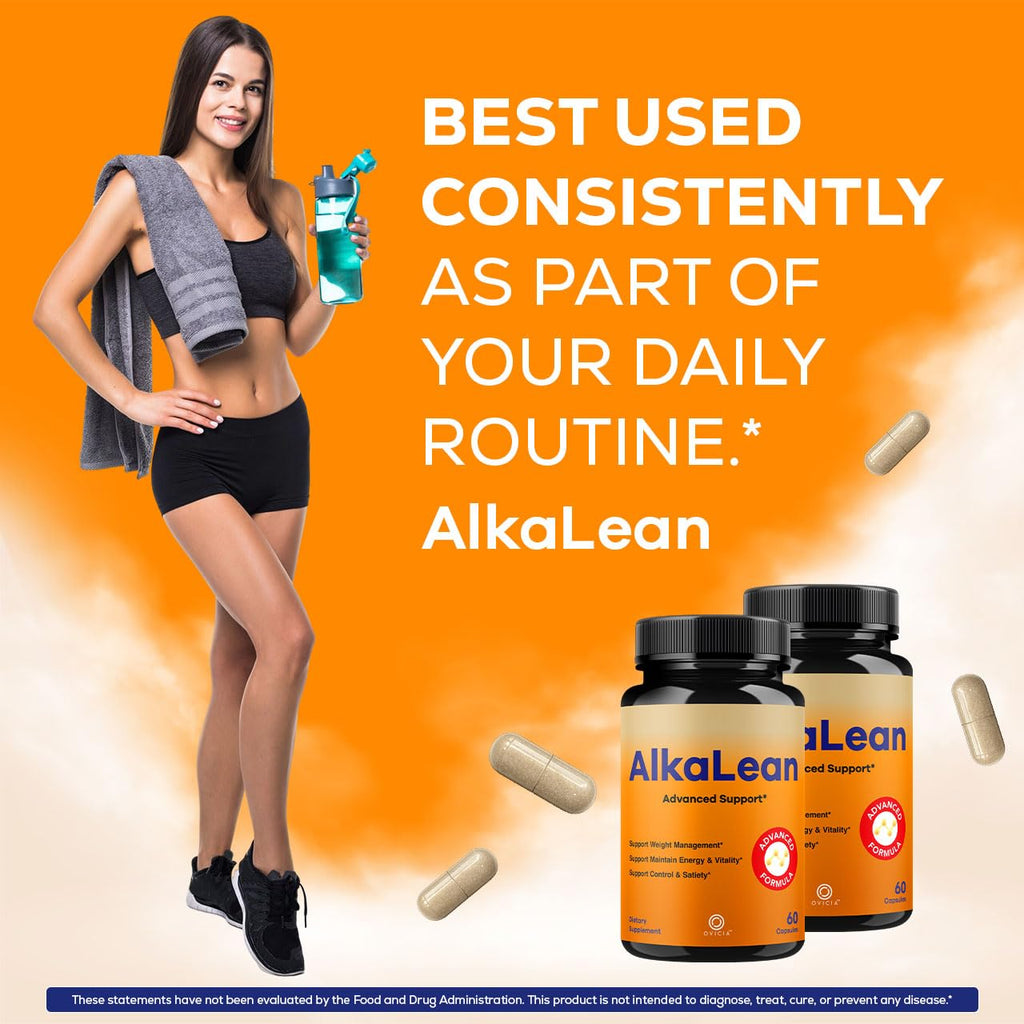 (3 Pack) Alkalean Capsules - Official Alkalean Pills Advanced Premium Support for Maximum Strength with All Natural Ingredients Vitamins for Overall Health & Wellness, 180 Capsules for 3 Months