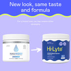Hi-Lyte K1000 Electrolytes Powder Mix Unflavored Keto & Performance, 50 Servings