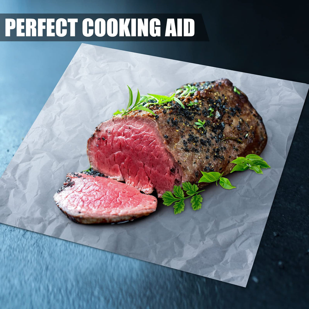 Sublimation White Butcher Paper Disposable Butcher Paper Sheets Square Meat Sheet Precut No Wax for Heat Press, Wrapping Meat, Art Project(100 Pieces,17 x 17 Inches)