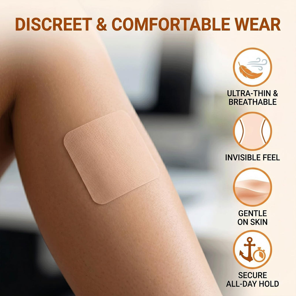 RCSCBC My Patches Nerve Patch, Mypatches Nerve Relief Patches, Natural Ingredients, for Knee, Back, Neck, Shoulder, 30 Patch (1)