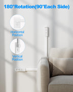 Olcorife Outlet Extender Stick, Power Strip with 6 Outlets & 4 USB Ports, Extends 22"-34", Rotates 180°(90° per Side), Home Dorm Essential for Nightstand, Couch and Desk