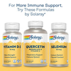 Zinc 50mg Solaray 100 Veg Cap - Pack of 3